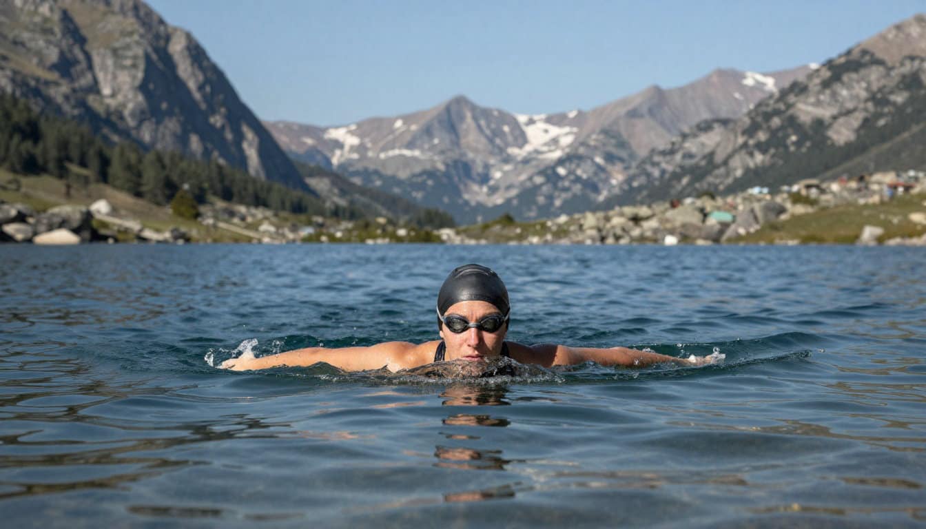 Nage en lac de montagne : une immersion vivifiante