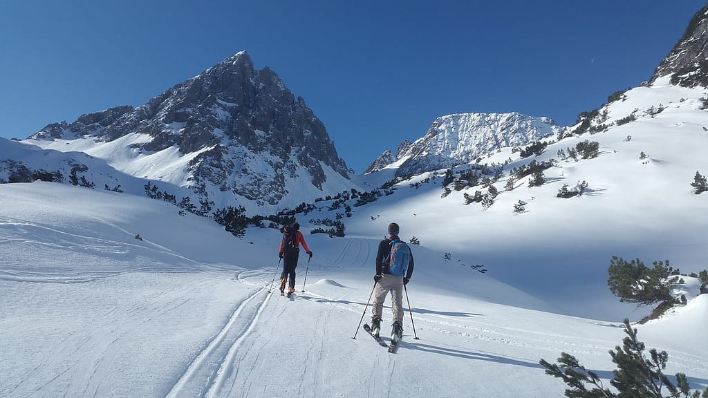 magnifique journée au ski