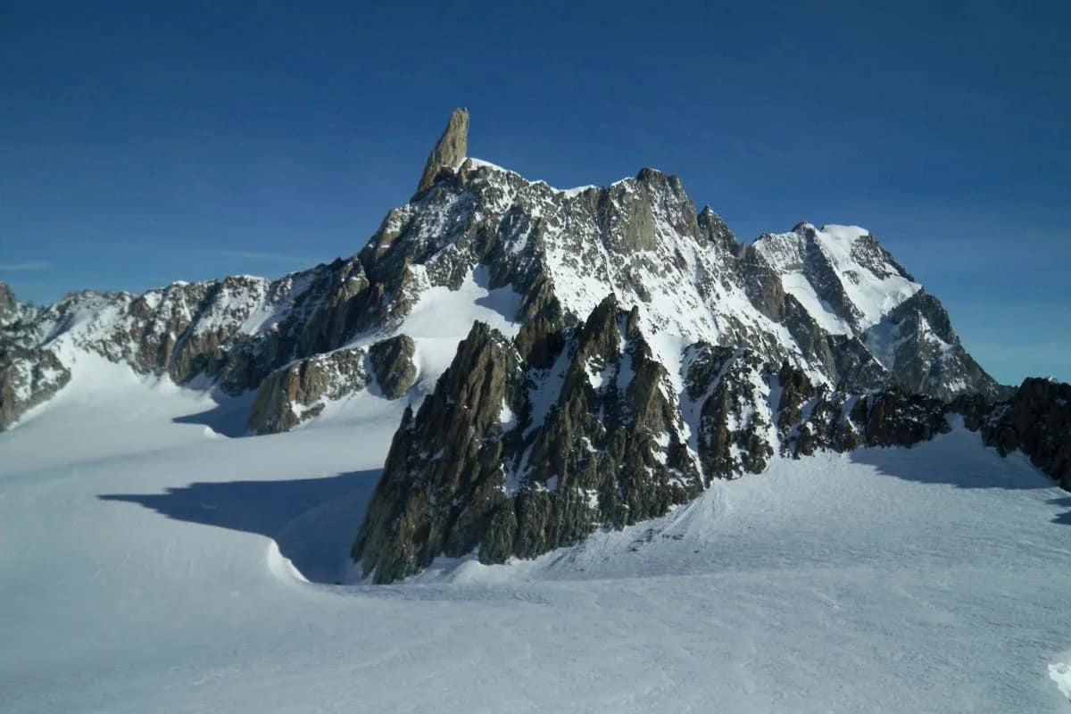 Le Mont Blanc enneigé