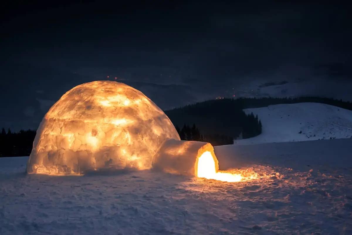 nuit en igloo