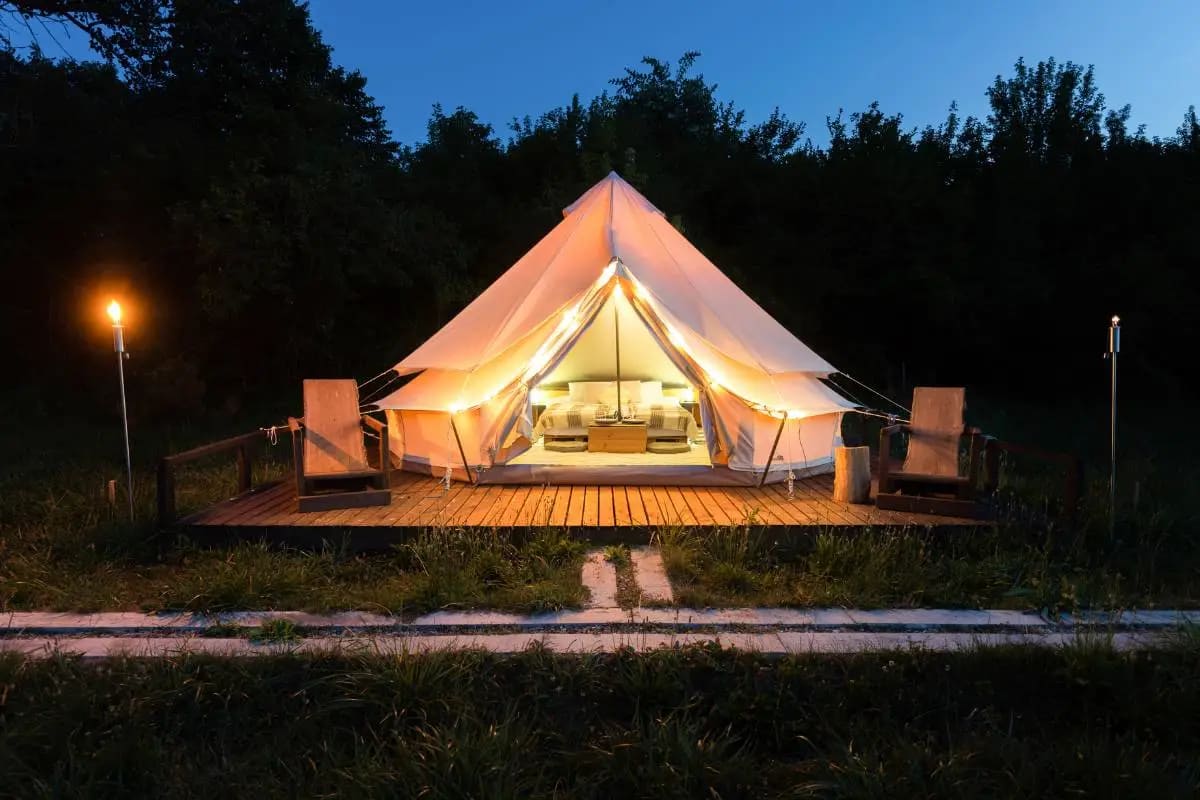 Glamping en France