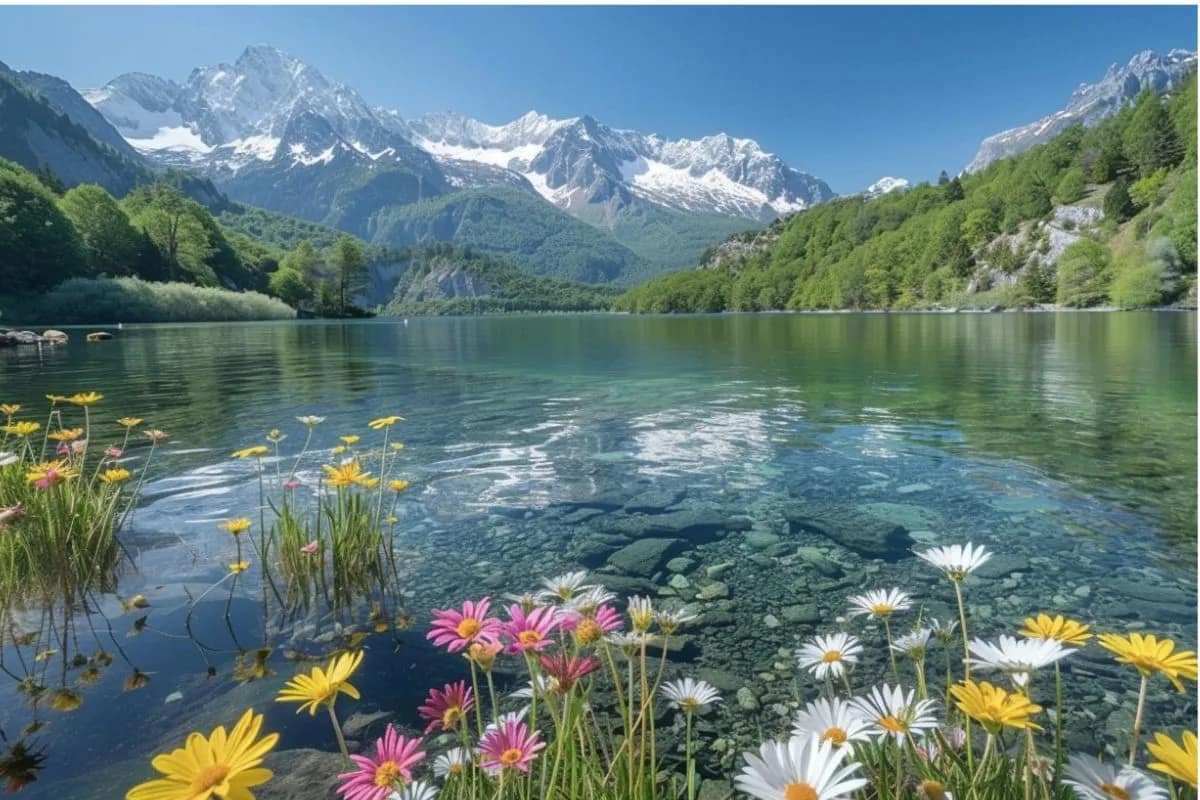 magnifique lacs de haute savoie