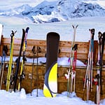 équipements pour skier