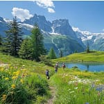 Les meilleures destinations de montagne à explorer en famille l'été en France Promenade à la montagne