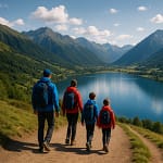 Loudenvielle : paradis montagnard pour randonnée familiale randonnee-familiale-a-loudenvielle-lac-et-montagnes