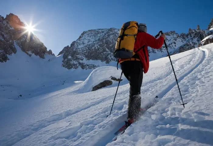 montée en ski hok