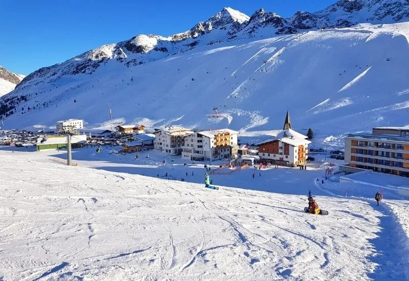 Paysage enneigé de Serre Chevalier