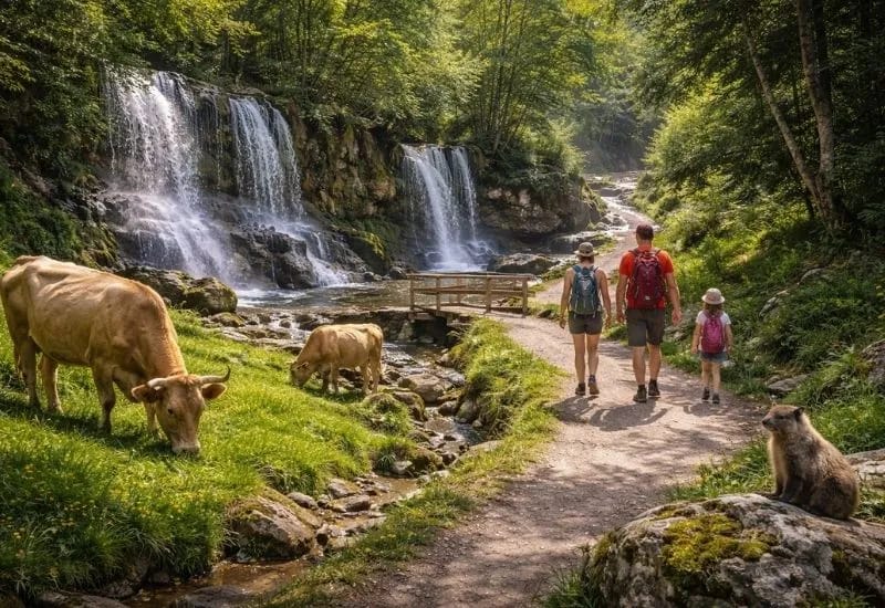 Randonnée familiale dans les Pyrénées
