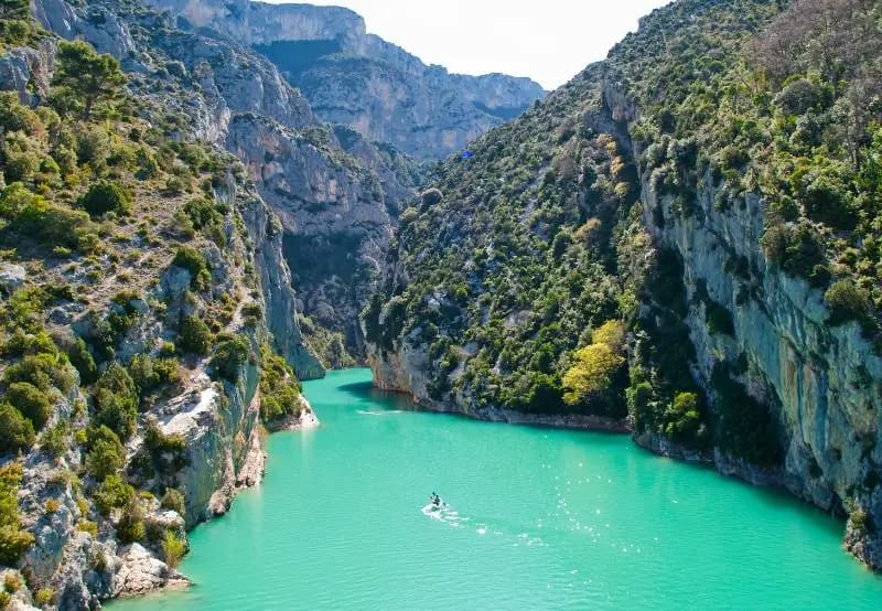 vue sur les gorges du Verdon