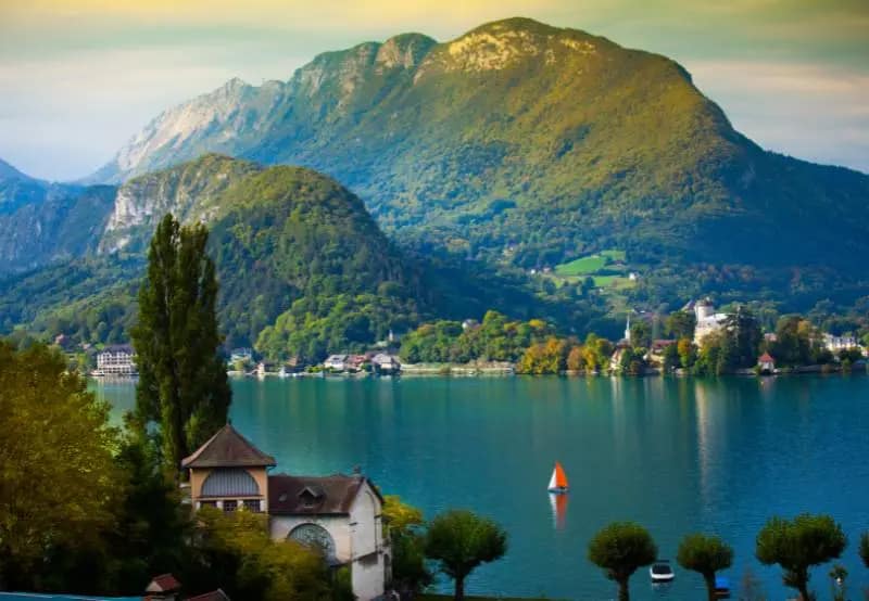 Le lac d'Annecy