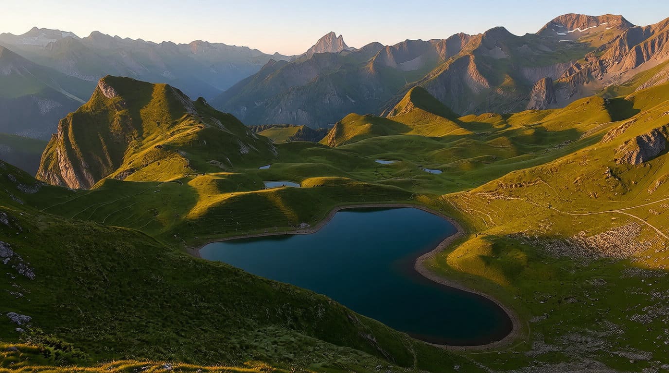 Comment réussir ses photos du lac en forme de cœur ?