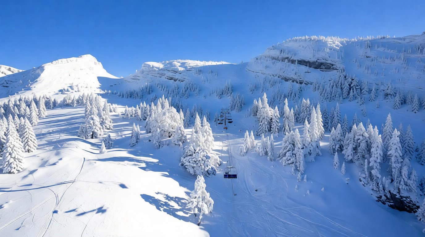 Ski et biathlon : l'action au Clos de la Balme