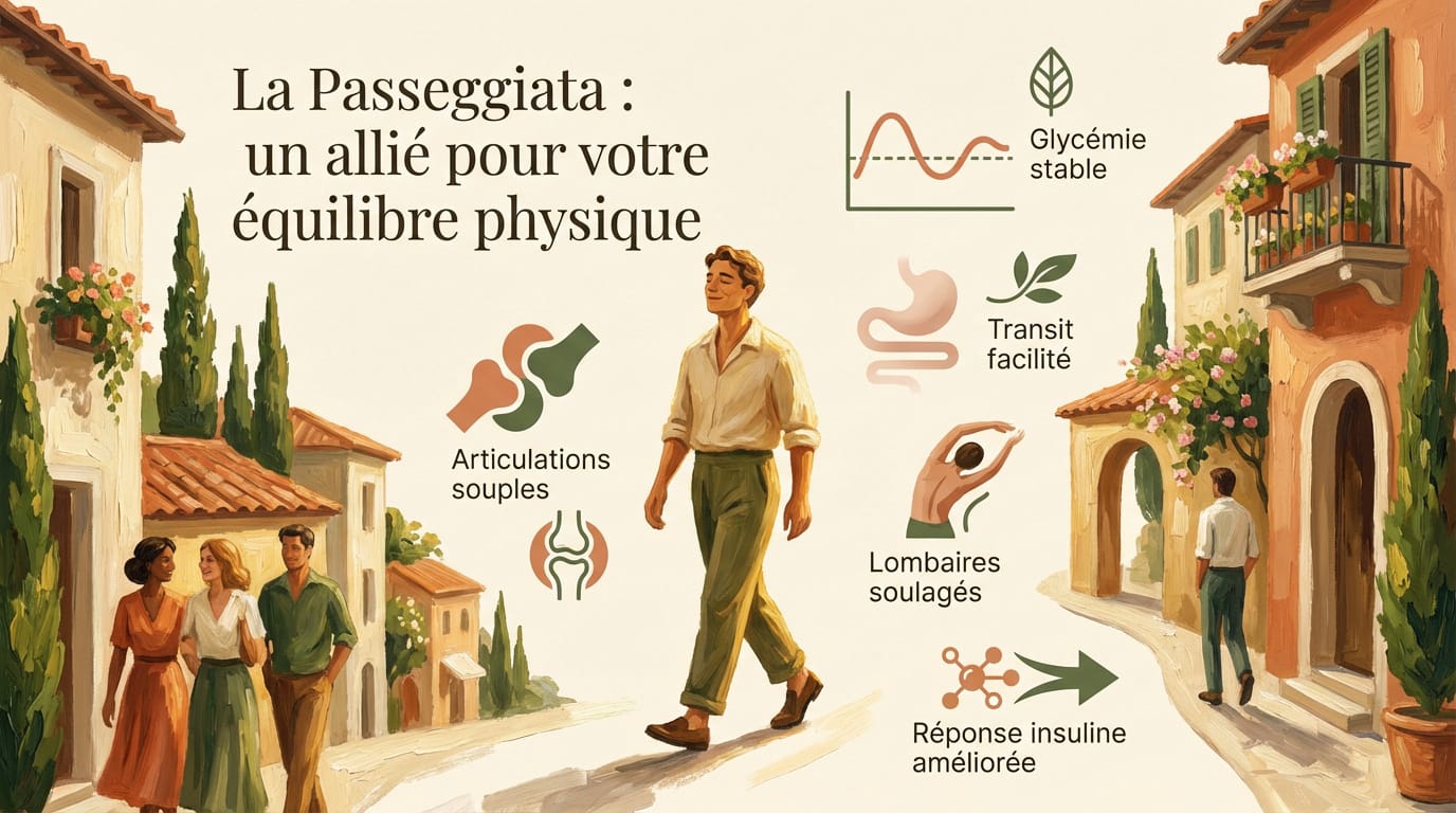 Une famille italienne profitant de la passeggiata dans une rue pittoresque après le dîner