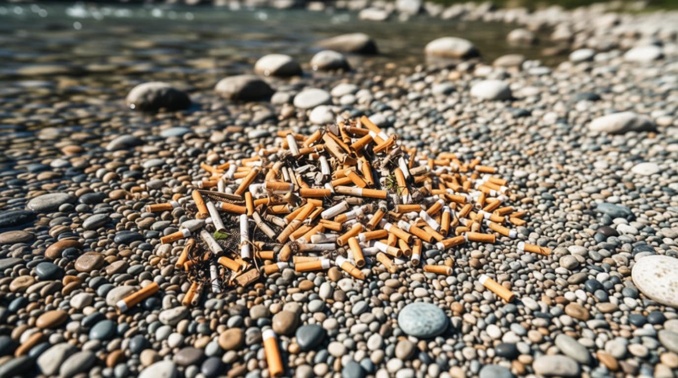 Comment la cigarette pollue-t-elle nos sources de montagne ?