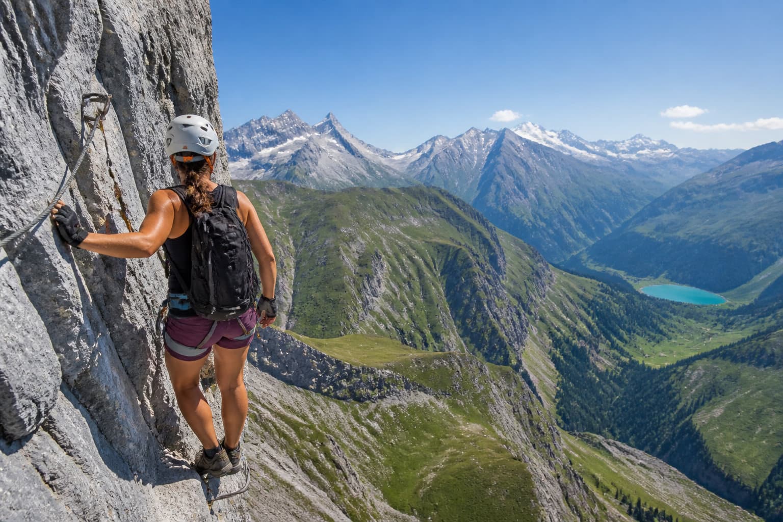 Comprendre la via ferrata pour débutant en Haute-Savoie