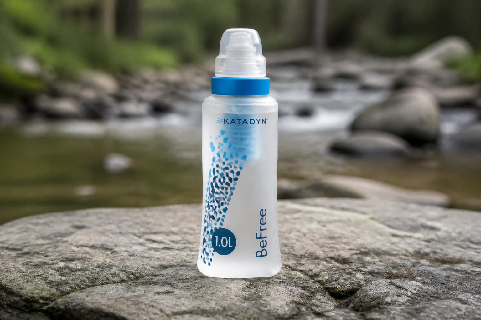 Katadyn BeFree : la gourde souple pour le fast-hiking